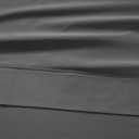 Lane Linen 100% Cotton Pillow Covers, Pillow Cases King Size Set of 2, Fits King Size Pillows, Premium 450 Thread Count Sateen King Size Pillowcases, Soft & Breathable Pillow Covers King - Charcoal