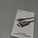 acer USB C to HDMI Cable for Home Office 6.6FT (4K@60Hz), Thunderbolt 4/3 Compatible, High-Speed Type C to HDMI 2.0 Braided Cord for MacBook, iPhone 17/16 Pro/Max, iMac, iPad Pro, Galaxy S25, Surface