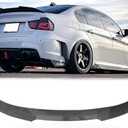 Collect Light Carbon Fiber Rear Spoiler Wing for 2008-2012 BMW E90 M3 Style 3 Series Sedan 323i 325i 325xi 328i 330i 330xi 335i 335d Rear Trunk Lip Spoiler (E90 Spoiler)