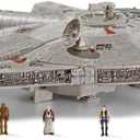 Star Wars Micro Galaxy Squadron Millennium Falcon - 9-Inch Assault Class Vehicle with Four 1-Inch Micro Figure Accessories