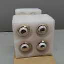 Tubular Light Bulb 7.3 Inch Dimmable T10 LED Bulb E26 6W 60 Watts Edison Bulbs 2700K Solf White,185mm Long for Wall Sconces, Pendant, Livingroom, 4-Pack