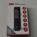 GPX PR047B 4GB Digital Voice Recorder, Black