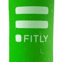 FITLY Soft Flask - Shrink As You Drink Soft Water Bottle for Hydration Pack - Folding Water Bottle Ideal for Running, Hiking, Cycling, Climbing & Rigorous Activity