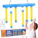 OCES Reflex Stick Game, Reflex Sticks Reaction Training Hand Speed Challenge Game, Upgrade Hand Eye Coordination Training Catching Toy Remote Control 3 Adjustable Speed (Standard)