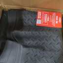 BDK Trim-to-Fit Heavy Duty Cargo Mat - Universal Rubber Trunk Liner for Car, SUV, Van & Truck - Waterproof, Non-Slip, All-Weather Protection, Durable Cargo Floor Mat - 54" x 43.5" x 0.25" - Black