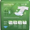FitRight OptiFit Extra Adult Briefs, Incontinence Diapers with Tabs, Moderate Absorbency, Large, 44 to 56", 80 count