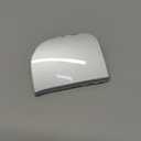 Front Bumper Tow Hook Cover Towing Eye Cap Fit for Toyota Prius XW30 2012 2013 2014 2015 52128-47908 52128-47907 (Silver, Left Driver Side)