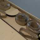 Kichler Meller 3-Light Industrial Vanity Light, Brushed Nickel