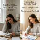 CROOT Bible Study Journal for Women 52 Week Bible Study, Bible in a Year Spiral Notebook, Guided Scripture & Prayer, Build a Faith Habit Without Feeling Overwhelmed, Large 8.5"x11" Lay-Flat