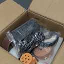 Mini Belt Sander, Electric Small Sander Knife Making Supplies, 7 Adjustable Speed Electric Knife Sharpener, Power Belt Grinder for Woodworking, Metal Working DIY (5'' x 6.5'' x 7.4'') 