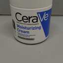 CeraVe Moisturizing Cream, Body and Face Moisturizer for Dry Skin, Body Cream with Hyaluronic Acid and Ceramides, Daily Moisturizer, Oil-Free, Fragrance Free, Non-Comedogenic, 19 Ounce