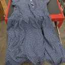 Kids Sabrina Polka Dot Dress - Midnight Blue, Kids L