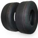 MAXROLLORS (2 Pack) 13x5.00-6 Lawn Mower Tires Tubeless, Replacement 13x5-6 Zero Turn Riding Mower Tire Smooth,4-Ply, 13x5.00-6 Smooth Turf