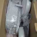 SEREED Colorful Lighting Toddler Tricycle for 2-5 Years Old Girls, Adjustable Seat & Handlebar Trike, Removable Basket, Birthday Gift Idea for Kids Ages 2+ (Pink)