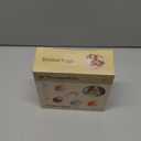 5 Pcs Wooden Baby Egg Shakers Hand Musical Maracas Percussion Instruments for Toddlers Kids