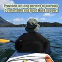 Deluxe Padded Kayak Seats 1 Pack - Premium Shockproof Seats with Back Support for Kayaking, Canoeing, Fishing, Paddle Boarding - Comfort, Versatility and Extra Storage