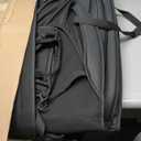 Fit Santa Fe Car Seat Covers (5 Seats) for Select Hyundai Santa Fe 2007-2025 2026 - Full Coverage Leather,Airbag Compatible, Waterproof & All Weather Seat Cushion Protector,Full Set,Black