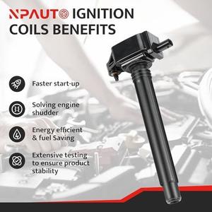 Ignition Coil Pack Replacement for L4 2.4 2.4L 2015 2016 2017 2018 2019 2020 2021 Jeep Renegade Cherokee Compass, Ram ProMaster, 15-17 Chrysler 200, 13-16 Dodge Dart, 16-18 Fiat 500X, UF751 UF754