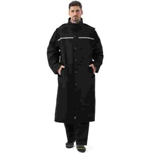 Rain Ponchos for Adults Men Reusable Rain Coats Long Loose Waterproofs Jackets with Hood