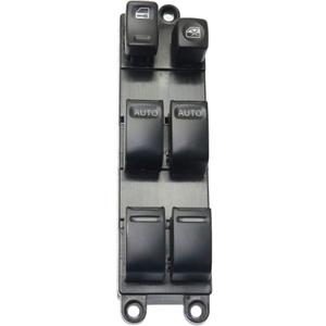 For Nissan Altima Window Switch 2004 2005 2006 Driver Side | Front | Power | Black | w/Auto Down | 254018J100