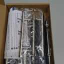 Ravinte 10 Pack | 6'' Cabinet Pulls Brushed Nickel Stainless Steel Kitchen Drawer Pulls Cabinet Handles 6Length, 3-3/4 Hole Center with Mounting Template