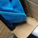 AKSOUL Folding Beach Chair for Adults: Low/High Back Chairs with Carry Bag - Extra Wide Seat Chair with Comfortable Pillow & Storage Pocket (1 Pack & 2 Pack, Blue)