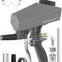 Inokraft Leak-Proof Portable Sand Blaster Gun Kit with Oil-Water Separator & Extension Nozzle,Mini Sandblaster for Rust & Paint Removal, Compatible with Aluminum Oxide, Sand, Walnut Shell & Soda