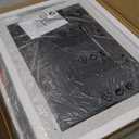 Farmhouse Bathroom Mirror for Over Sink 22*32, Barn Door Mirror, Rustic Wall Mirror for Bathroom White, Living Room, Entryway