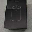 Waterless Essential Oil Diffuser, Rechargeable Scent Diffusers with 3 Mist Levels & Timers, Portable Aromatherapy Diffuser for Home Car Room Studio Office, Black Metal