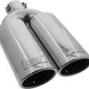 DC Sport EX-2012 Stainless Steel Oval Slant Cut Bolt-on Exhaust Tip