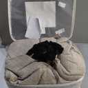 Velvet 1OO% Waterproof Reclining Sectional Couch Covers for Sectional Sofa L Shape 8-Piece Quilted Corner Recliner Sofa Cover Slipcovers Set Washable (5 Seater with 1 Console, Khaki)