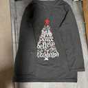 Black Pajamas Joy Love Peace Believe Christmas Set Long Sleeve Shirt Pants, Size: Kids 6–8