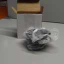 Ctosree 8 Pcs 4 Inches Fluted Mini Cake Pan Nonstick Fluted Cake Pan Carbon Steel Tube Metal Tube Oven Baking Mold with Flower Shape for Cupcake (Black)