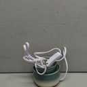 Ceramic Electric Wax Melt Warmer & Cube Oil Melter Cute Small Warmers Aromatherapy for Home Decorative Burner Melts Scented Candle Tart Scent Warm Fragrance (Ice Cyan)