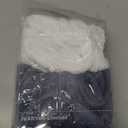 IVARYSS Super Towel Scrunchies for Drying Hair, Absorbent and Soft Microfiber for Frizz Free, Large Thick Ponytail Holder Wet Hair Accessories for Women and Girls, 4 PCS (White Grey)