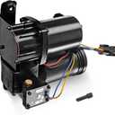 A-Premium Air Suspension Compressor Compatible with Ford Expedition 2007-2014 & Lincoln Navigator 2007-2014, V8 5.4L Only, for 12V 25A 280(psi), with Air Dryer, Replace# 7L1Z5319AE, 7L1Z5319A