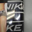 Nike Men's All Day Micro Stretch Hip Brief Underwear (3-Pack) (Black/Black/Black)