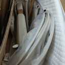 Electric Smart Soothing Baby Bassinet with 5 Rocking Speeds, 3 Timer Modes, 12 Soothing Musics, 3 Adjustable Heights, Breathable Mesh Sides and Mosquito Net (Beige)