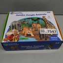 Learning Resources Jumbo Jungle Animals, Animal Toys for Kids, Safari Animals, 5 Pieces, Ages 18 months+