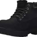 Skechers Men's Verdict Men's Boot (10, Black Waterproof Oiled Smooth Leather)