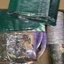 Avezano 192 Pcs Dinosaur Birthday Party Supplies Jurassic Dinosaur Plates and Napkins for Birthday Party Dinosaur Theme Birthday Party Decoration for Kids Serves 24