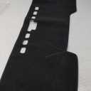 Dashboard Cover Suitable for Toyota Camry 2025 (Without HUD) Car Dashboard Cover Sun Visor Mat Non-Slip Polyester Dashboard Accessories (Black)