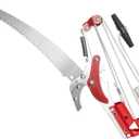 Sharp Garden Tree Pruning Saw and Pruner Head,Yenghome Tree Pruner Fruit Picker Harvester Pole Saw Tree Trimming Clipper Tool (Without Pole)