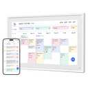 Dragon Touch 15.6" Digital Calendar Chore Chart – 1080P Full HD Interactive Touchscreen, Smart Family Planner, Hearth Display Digital Calendar Wall & Desk Mountable for Seamless Scheduling