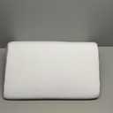 Bedluxe Knee Pillow for Back Sleeping, Leg Pillow Knee Wedge Pillow, Memory Foam Wedge Pillows for Legs Post Surgery, Triangle Pillow for Knee Support, Leg Elevation, Knees Hip Back Pain Relief, White (23.6*18.9*7.9 Inch)