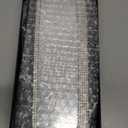 Osilly Bling Car Rearview Mirror, Decorations Rear View Mirror with Crystal Rhinestones & Diamonds, Car Interior Trim Accessories, Clip-on & HD Glass, Sparkly Gift for Mother Women Girls (Silver)