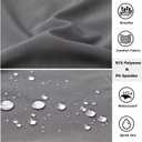 Vcansion 2 Pack Men's Outdoor Lightweight Hiking Shorts Quick Dry Sports Casual Running Shorts with Pockets (M)