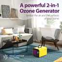 Ozone Generator for Home and Commercial Use -10,000mg/h, O3 Air Purifier and Ionizer Machine