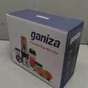 Ganiza Smoothie Blender, 900W Blenders for Shakes and Smoothies, 15-Piece Personal Blender and Grinder Combo for Kitchen, Smoothies Maker with 4 BPA-Free Portable Cup, Nutritious Recipe