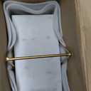 Yungyan 3 Tier Marble Charcuterie Board White and Gold Frame Stand Marble Cake Stand Versatile Serving Display Tray for Weddings Showers Anniversaries Parties Modern Home Decoration